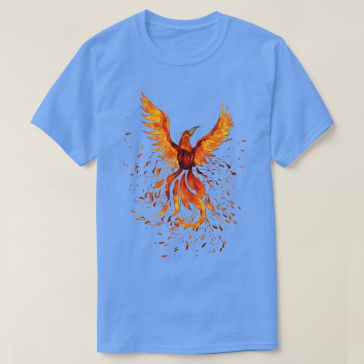 Rising Phoenix Bird T-shirt (Design voorkant)