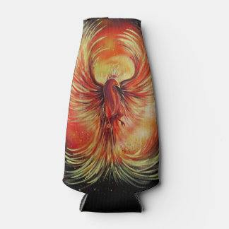 Rising Phoenix Fire Bird Bold Flame Energy Flesjeskoeler