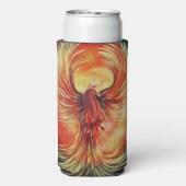 Rising Phoenix Fire Bird Bold Flame Fantasy (Seltzer Achterkant)