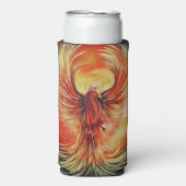 Rising Phoenix Fire Bird Bold Flame Fantasy (Seltzer Voorkant)