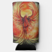 Rising Phoenix Fire Bird Bold Flame Fantasy (Achterkant)