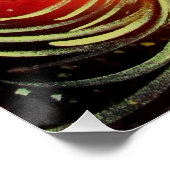 Rising Phoenix Fire Bird Bold Flame Fantasy Perfect Poster (Hoek)