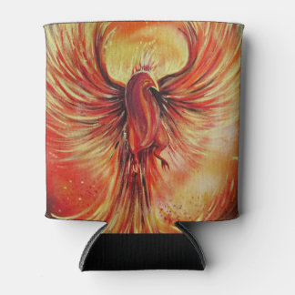 Rising Phoenix Fire Bird Bold Flame Mythical Blikjeskoeler