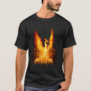 Rising Phoenix Fire Fenix Inspiratie Gift T-shirt