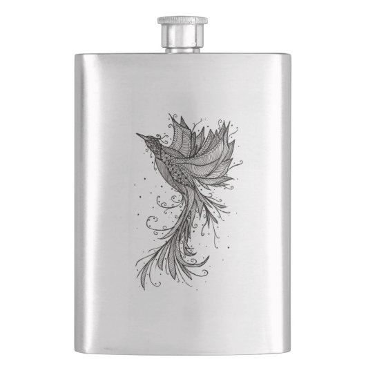 Rising Phoenix Flask Flacon (Voorkant)