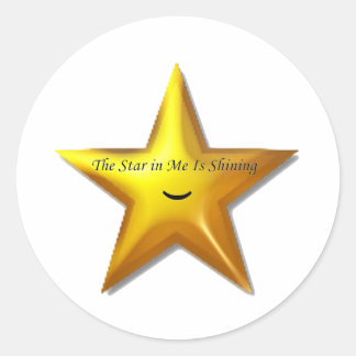 Rising Star Ronde Sticker