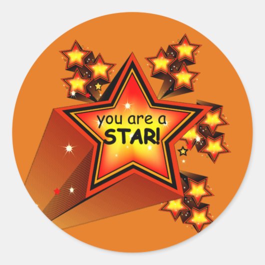 Rising Star Teacher Grading Stickers (Voorkant)