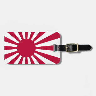 Rising Sun Flag Bagagelabel