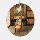 Rising Sun Keramisch Ornament (Links)