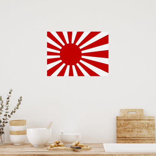 RIsing Sun-poster Poster (Keuken)