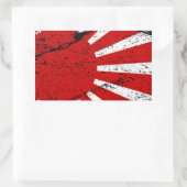 Rising Sun Rechthoekige Sticker (Tas)