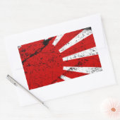 Rising Sun Rechthoekige Sticker (Envelop)