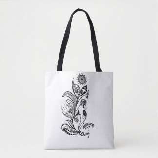 "Rising Sun, Rising Joy Mandala Tote Bag" Draagtas