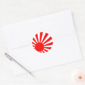 Rising Sun Ronde Sticker (Envelop)