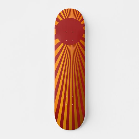 Rising Sun Skateboard (Voorkant)