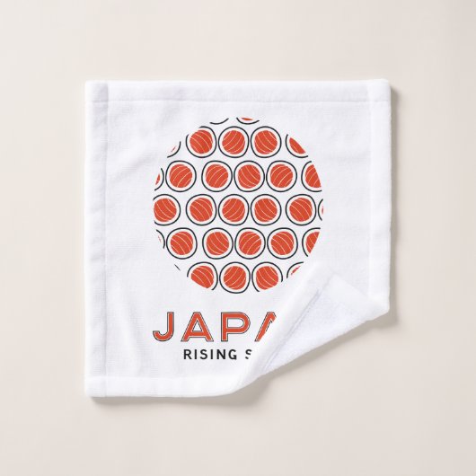 Rising Sushi (Gant de toilette)