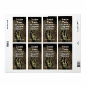 Rising Zombie Hand Halloween Baking Label (Full Sheet)