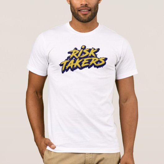 "Risk Takers" Graffiti Street Art T-shirt (Voorkant)
