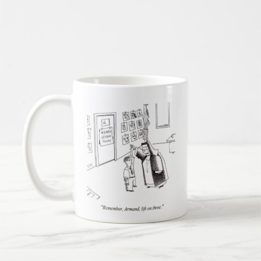 Risky Dance Move mug (Gauche)