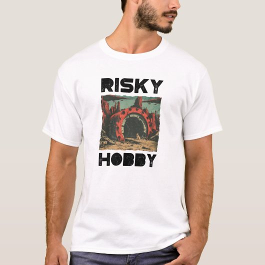 Risky Hobby T-shirt (Voorkant)