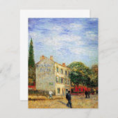 Rispal Restaurant in Asnieres van Vincent van Gogh (Voorkant / Achterkant)