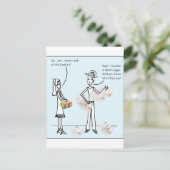 Risque : cartes postales (Debout devant)