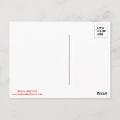 Risque : cartes postales (Dos)