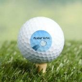 Risque de vol ! Balle de golf drôle volant dans le (T-shirt Insitu)
