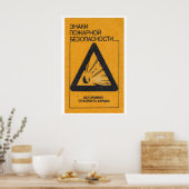 Risque d'explosion - Impression boîte d'allumettes (Cuisine)