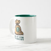 Risque Pour La Biscuit Mug (Devant gauche)