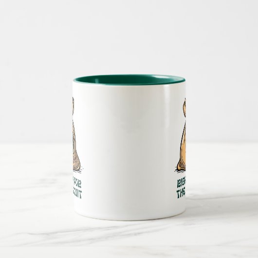 Risque Pour La Biscuit Mug (Centre)