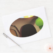 rist tomb ovale sticker (Envelop)