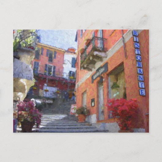 Ristorante Bilacus, Briefkaart van Bellagio (Voorkant)