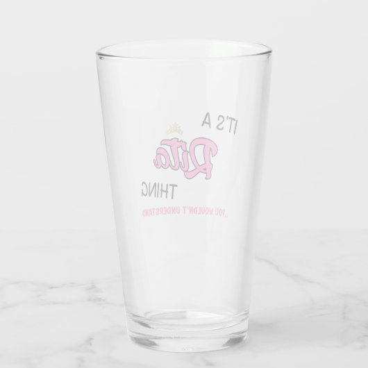 Rita ding dat je niet zou begrijpen glas (Achterkant)