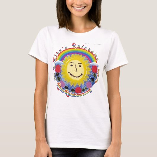 Rita's Rainbows Logo T-shirt (Voorkant)