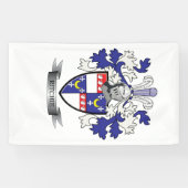 Ritchie Family Crest Coat of Arms Spandoek (Horizontaal)