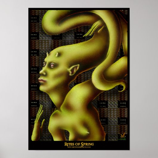Rites van de lente poster (Voorkant)