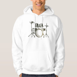Ritme Drum Sketch Hoodie