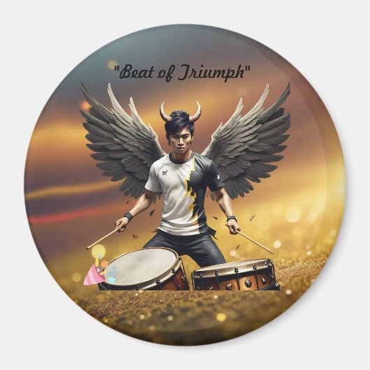 "Ritmes van de overwinning" Magneet (Voorkant)