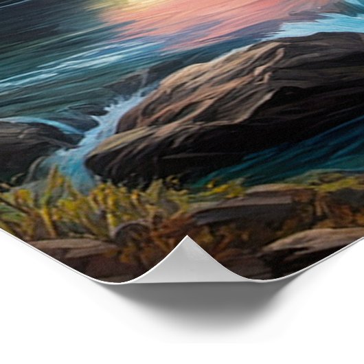 Ritmes van Natuur Poster (Hoek)