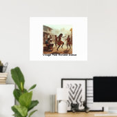 Ritmes van Overvloed: Post-Oogst Vreugde Poster (Thuiskantoor)