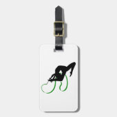 Ritmische gymnastiek Bagagelabels (Voorkant verticaal)