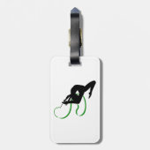 Ritmische gymnastiek Bagagelabels (Achterkant verticaal)