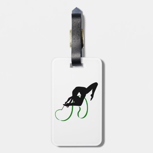 Ritmische gymnastiek Bagagelabels (Achterkant verticaal)