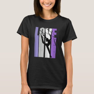 ritmische gymnastiek live liefde teamgenoot fem t-shirt