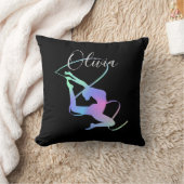 Ritmische gymnastiek met lint kussen (Deken)