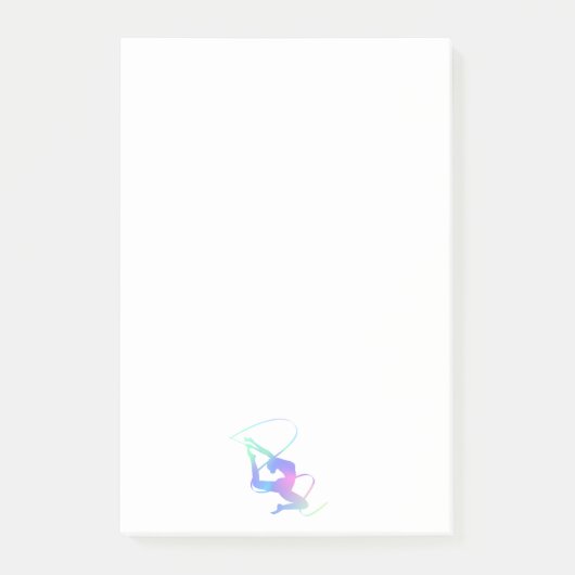 Ritmische gymnastiek met lint post-it® notes (Voorkant)