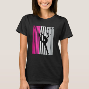 ritmische gymnastiek squad meisje Kind roze lim T-shirt