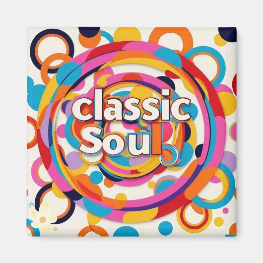 "Ritmische reflecties" Magneet (Voorkant)