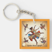 "Ritmische Ziel Expressie" Sleutelhanger (Voorkant)